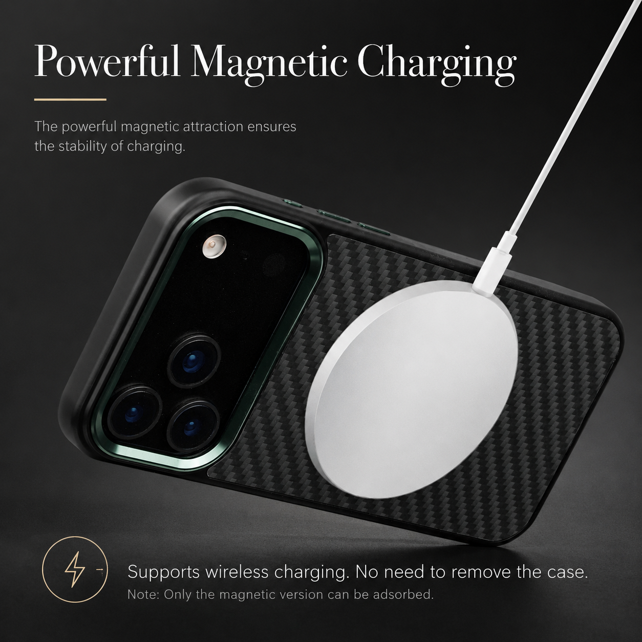 Premium iPhone Case MagSafe Compatible Aramid Fiber Cover with Full Coverage Protection, Lightweight Design, Secure Grip, Camera Lens Protection and Durable