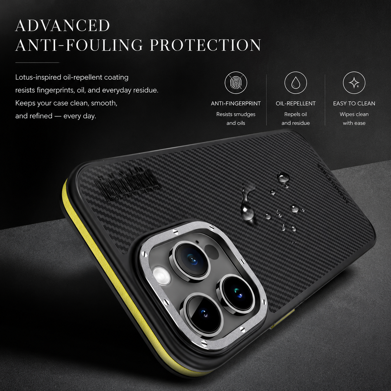 Premium iPhone Case MagSafe Compatible Aramid Fiber Protective Cover Shockproof Anti Scratch Anti Fingerprint Non Slip Grip Slim Lightweight Design
