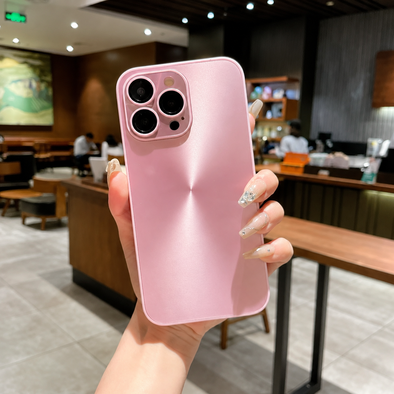 Premium iPhone Case MagSafe Compatible Aurora Matte Shockproof Protective Cover Color Shift Finish Camera Lens Guard Slim Texture Grip Surface