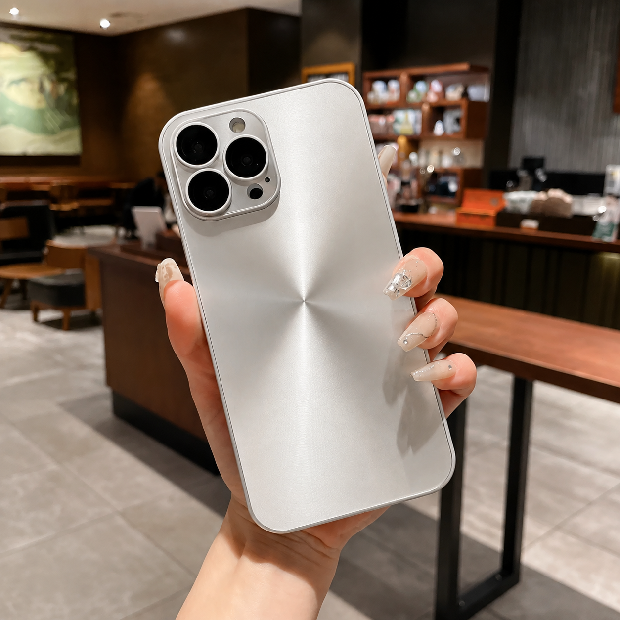 Premium iPhone Case MagSafe Compatible Aurora Matte Shockproof Protective Cover Color Shift Finish Camera Lens Guard Slim Texture Grip Surface