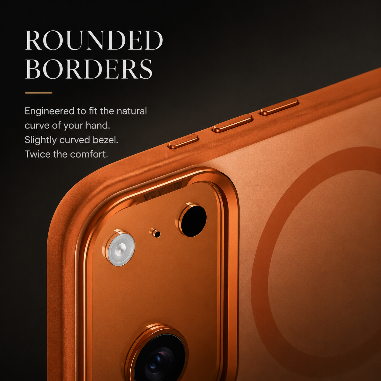 Premium iPhone Case MagSafe Compatible Camera Lens Protection Alloy Frame Cover Shockproof PC TPU Hybrid Design Anti Fingerprint Translucent Finish