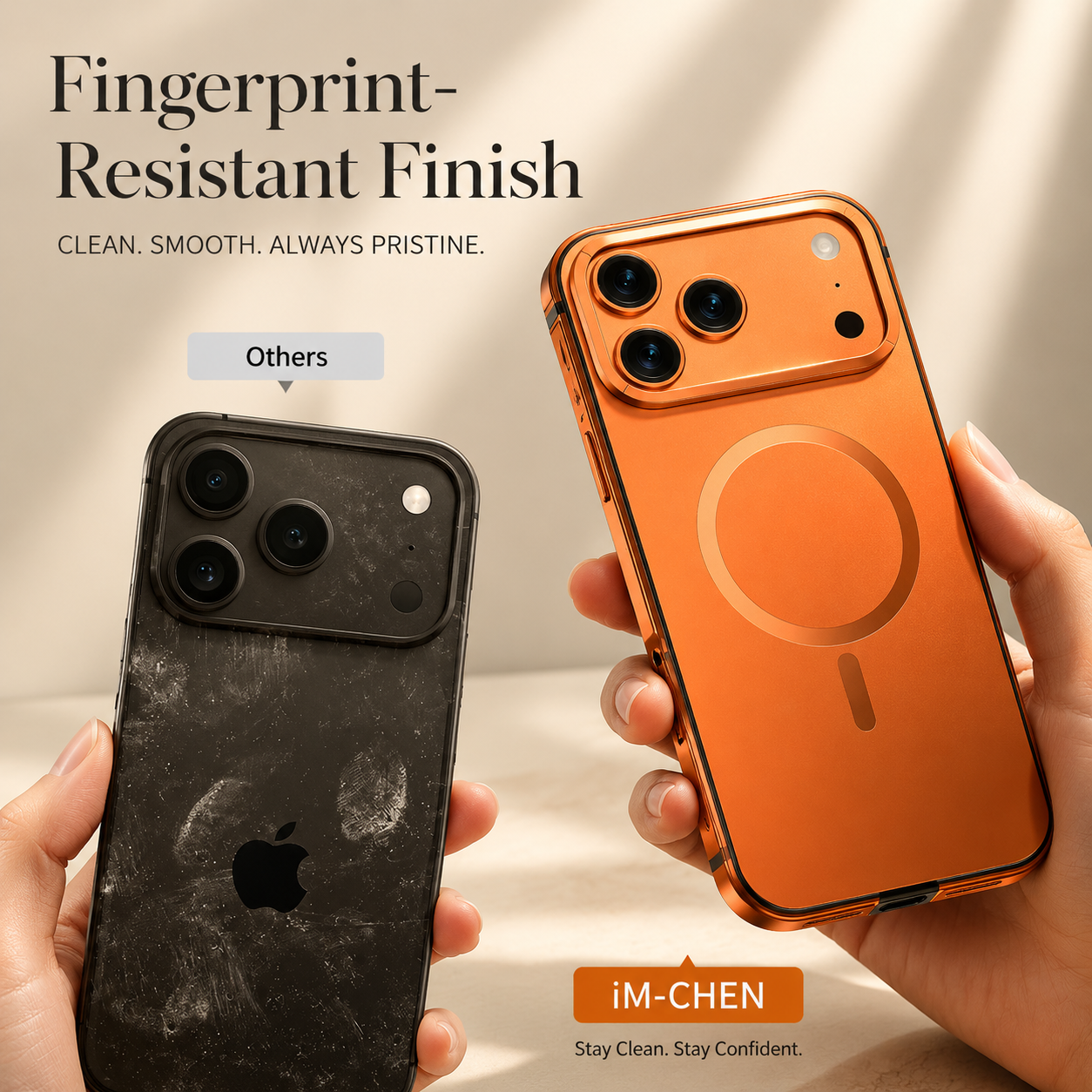 Premium iPhone Case MagSafe Compatible Camera Lens Protection Aluminum Alloy Shockproof Cover Magnetic Glass Guard Anti Scratch Matte Slim Design