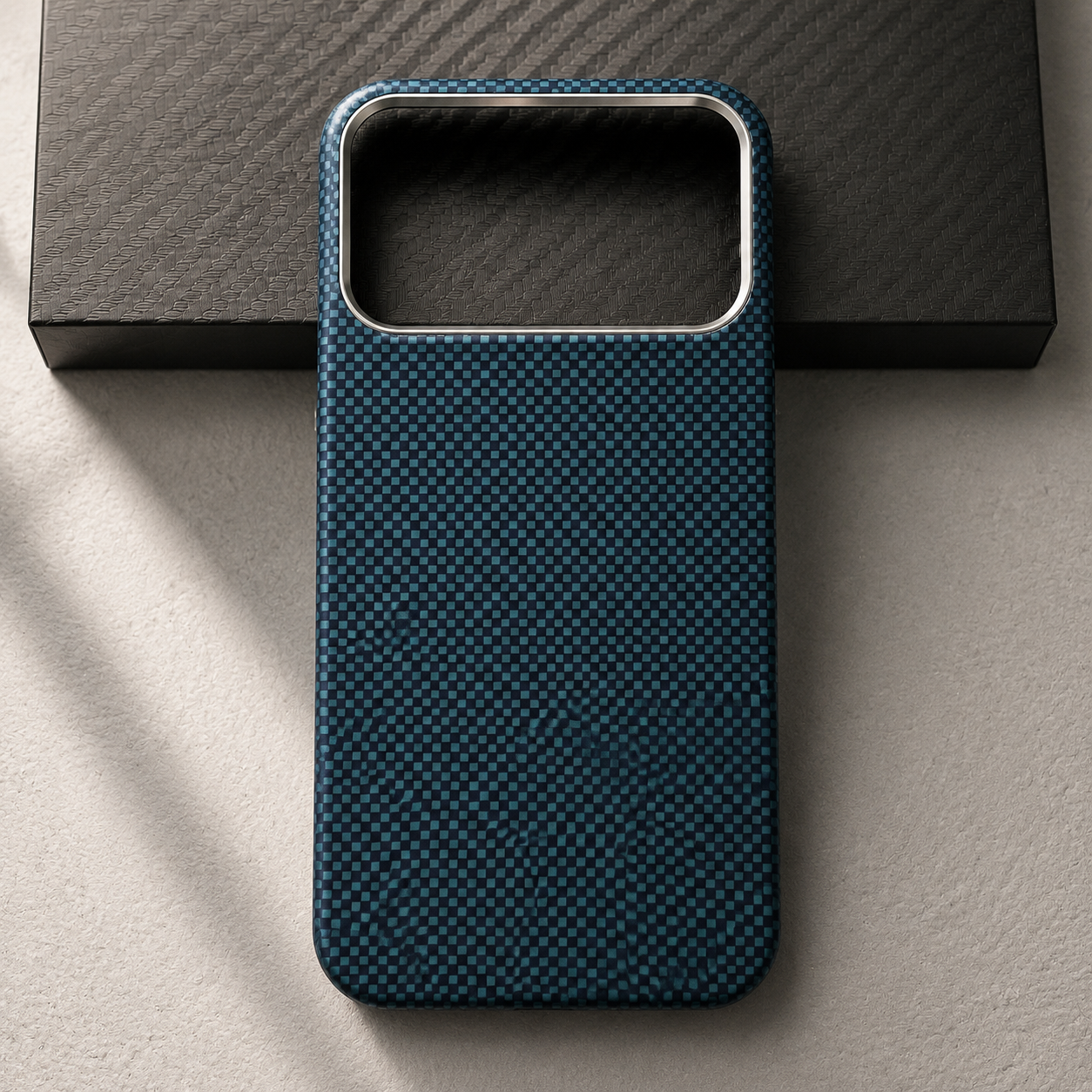 Premium iPhone Case MagSafe Compatible Camera Lens Protection Aramid Carbon Fiber Shockproof Cover Anti Scratch Ultra Thin Wireless Charging Design