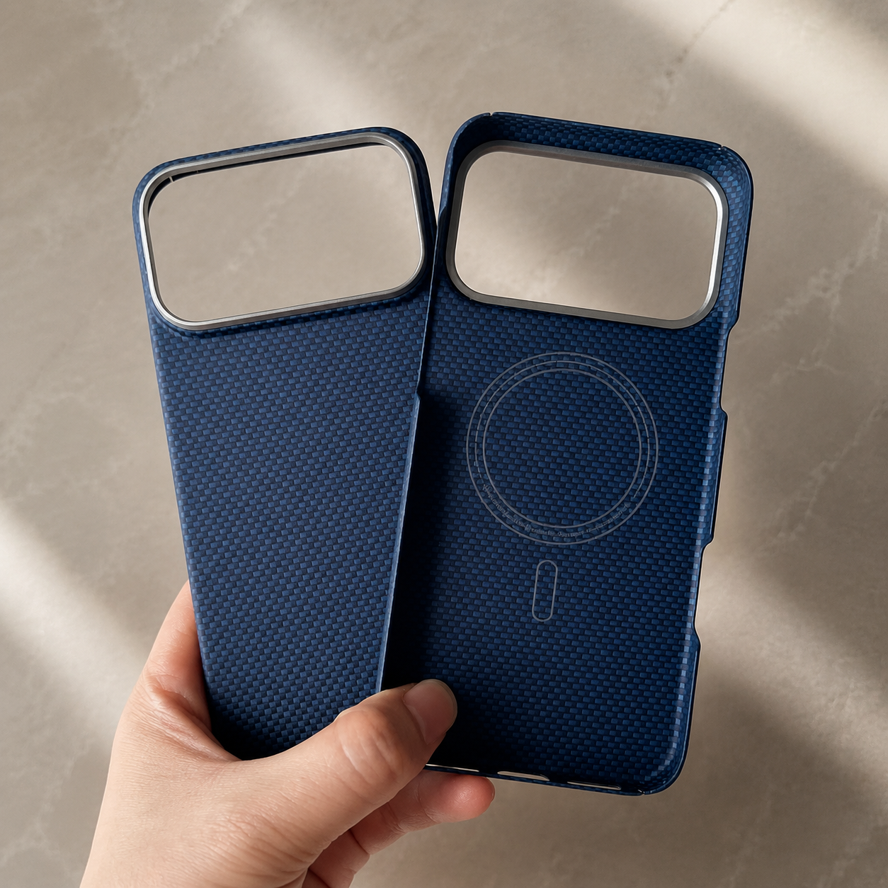 Premium iPhone Case MagSafe Compatible Camera Lens Protection Aramid Carbon Fiber Shockproof Cover Anti Scratch Ultra Thin Wireless Charging Design