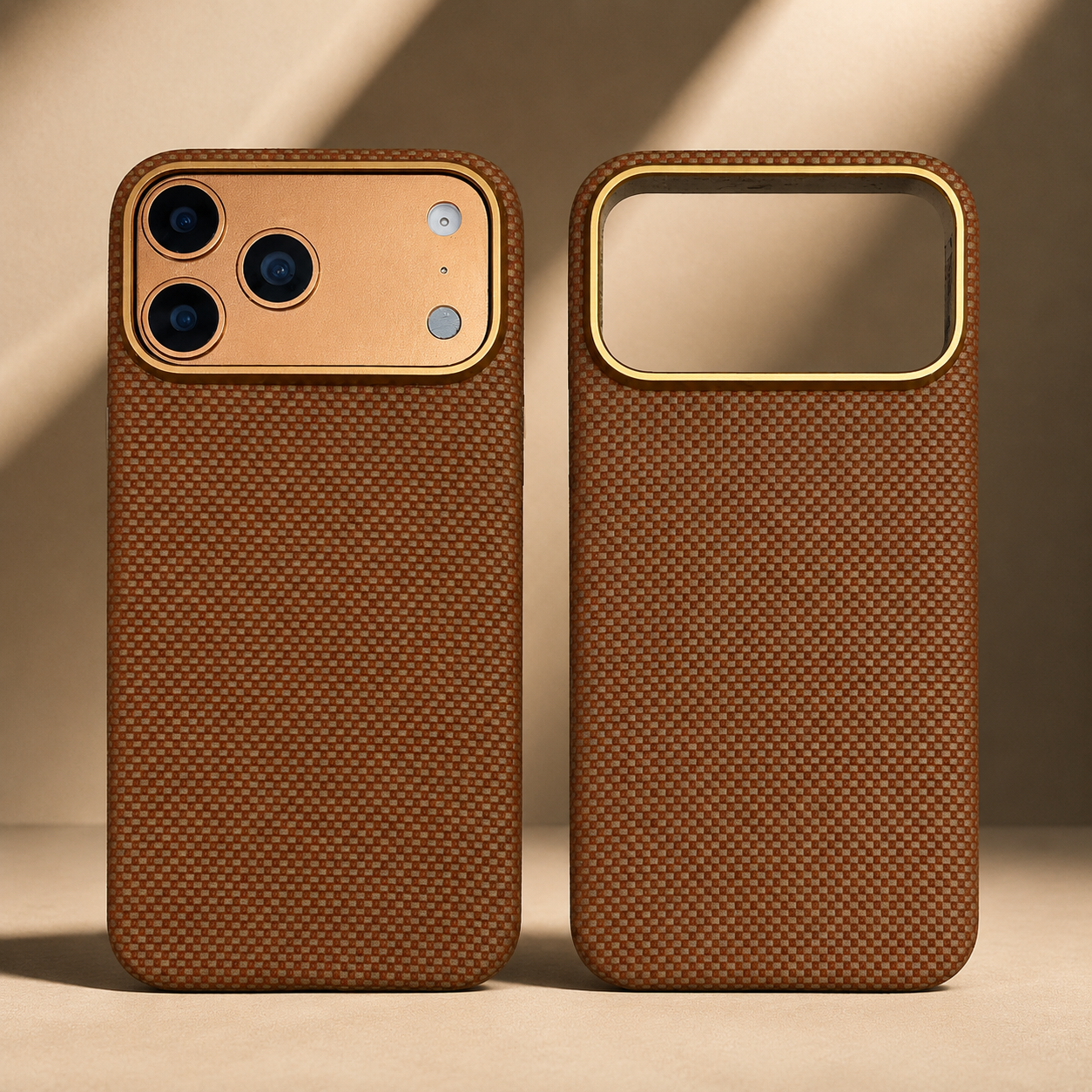 Premium iPhone Case MagSafe Compatible Camera Lens Protection Aramid Fiber Cover Shockproof Full Body Protection Carbon Fiber Texture Lightweight Design