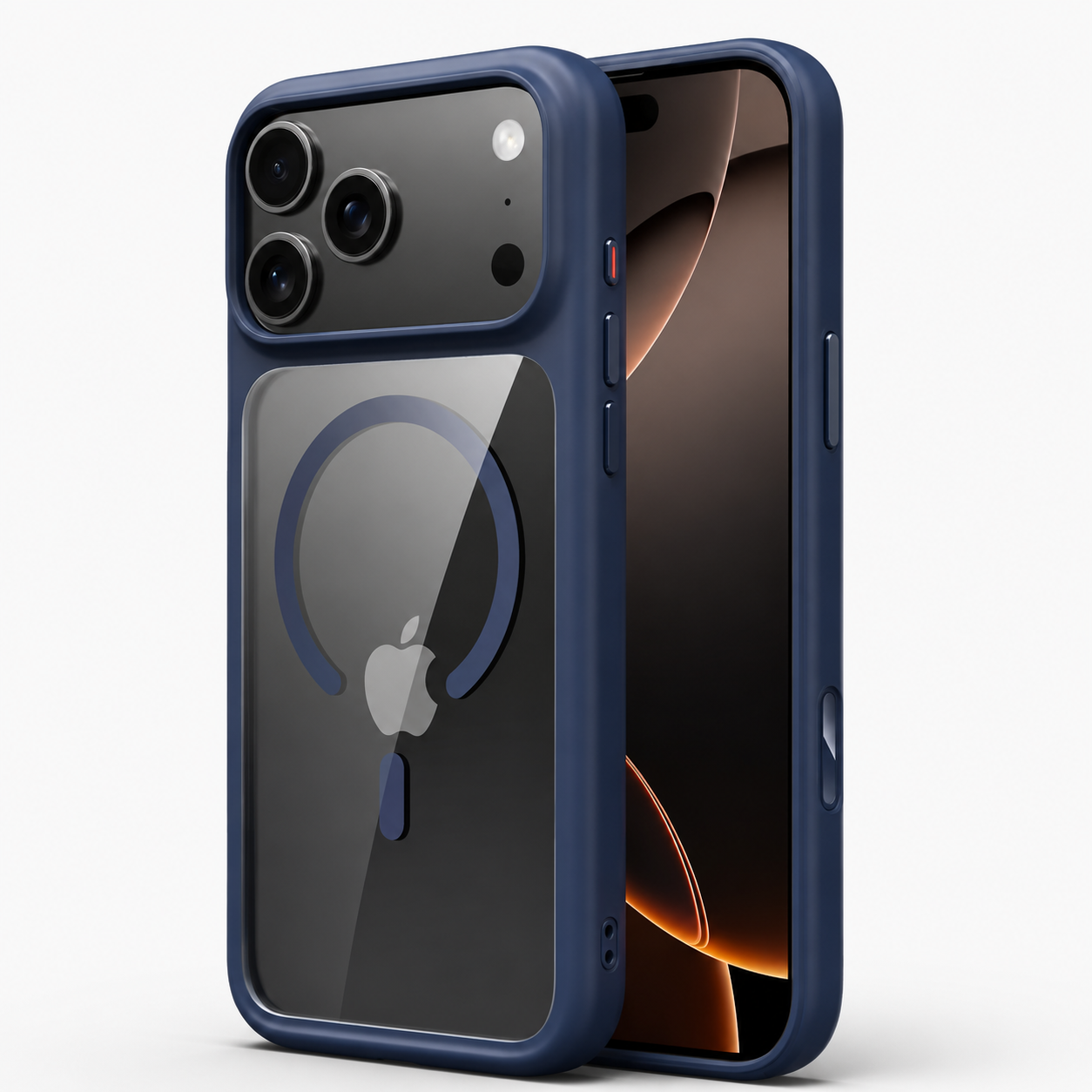 Premium iPhone Case MagSafe Compatible Camera Lens Protection Clear Armor Shockproof Cover Anti Scratch Magnetic Wireless Charging Design