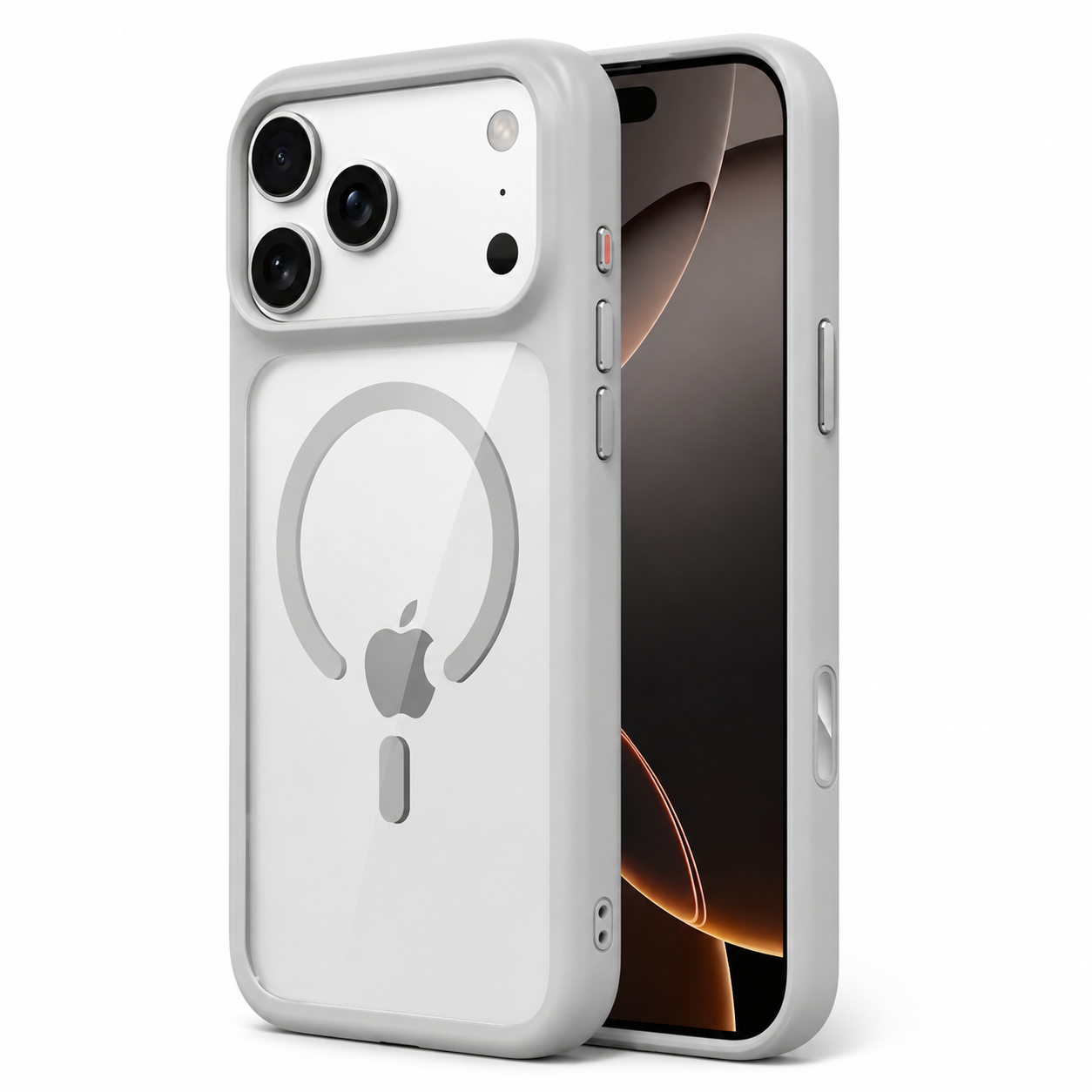 Premium iPhone Case MagSafe Compatible Camera Lens Protection Clear Armor Shockproof Cover Anti Scratch Magnetic Wireless Charging Design