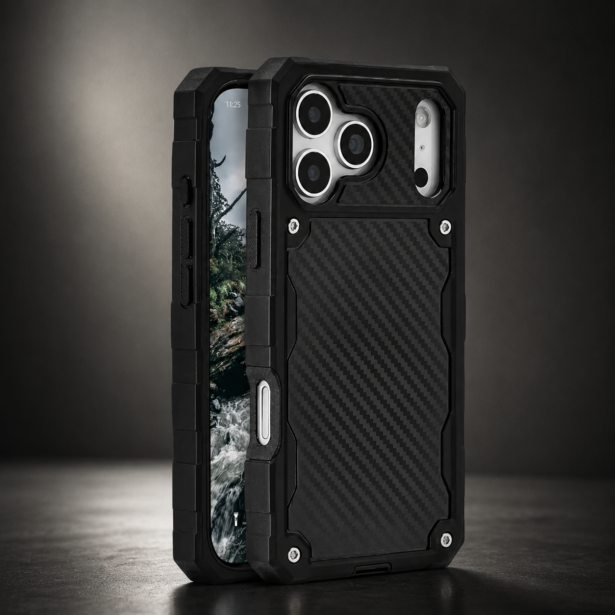 Premium iPhone Case MagSafe Compatible Camera Lens Protection Heavy Duty Cover Shockproof Rugged Protective Design Anti Fingerprint Non Slip Build