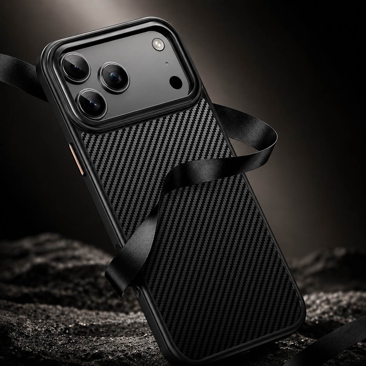 Premium iPhone Case MagSafe Compatible Camera Lens Protection Kevlar Aramid Fiber Cover Carbon Fiber TPU PC Shockproof Anti Fingerprint Lightweight Design