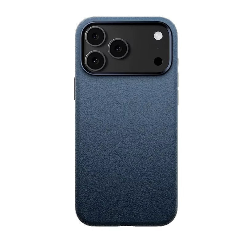 Premium iPhone Case MagSafe Compatible Camera Lens Protection Leather Magnetic Cover Full Protection Artificial Leather Anti Fingerprint Wireless Charging Design