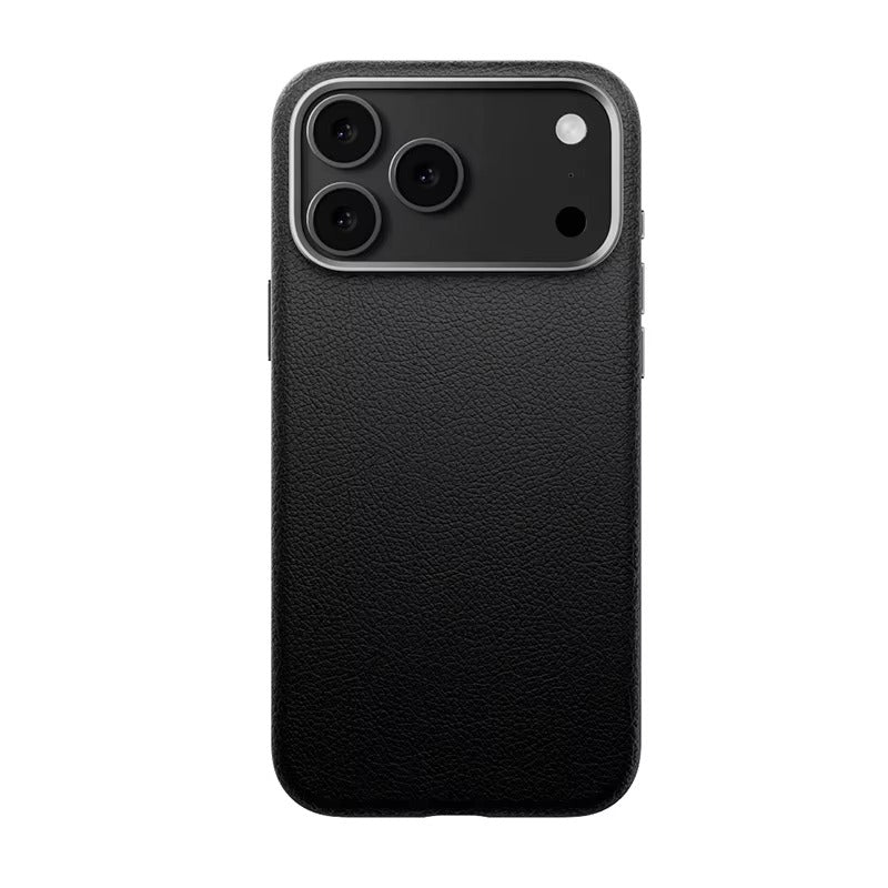 Premium iPhone Case MagSafe Compatible Camera Lens Protection Leather Magnetic Cover Full Protection Artificial Leather Anti Fingerprint Wireless Charging Design