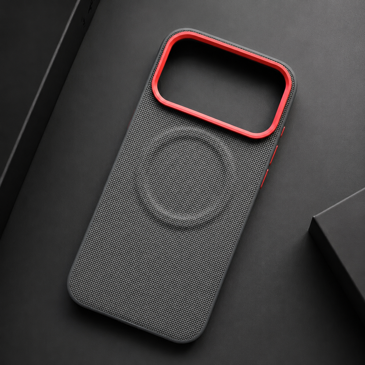 Premium iPhone Case MagSafe Compatible Camera Lens Protection Magnetic Leather Cover Shockproof PC TPU Hybrid Anti Fingerprint Wireless Charging Design