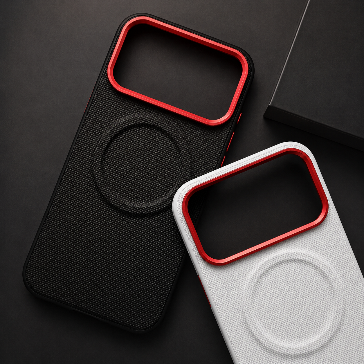Premium iPhone Case MagSafe Compatible Camera Lens Protection Magnetic Leather Cover Shockproof PC TPU Hybrid Anti Fingerprint Wireless Charging Design