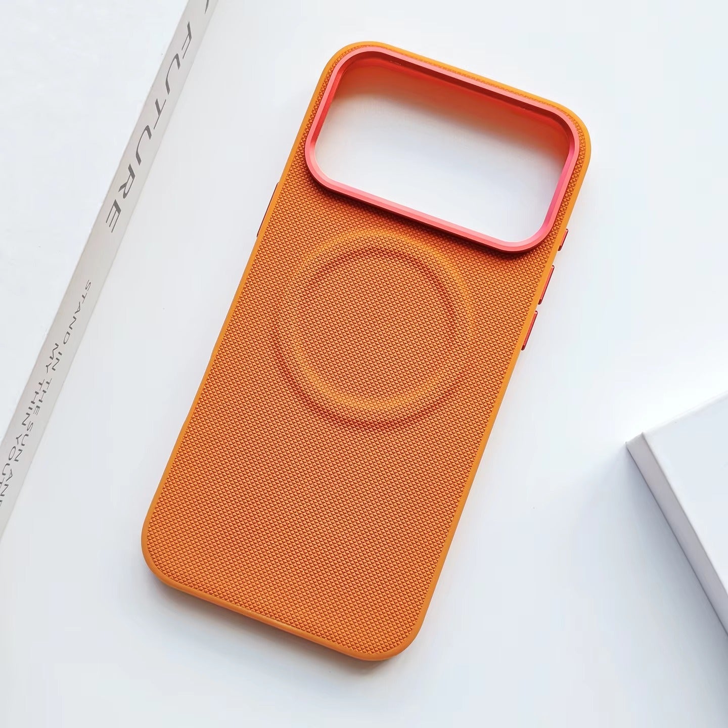 Premium iPhone Case MagSafe Compatible Camera Lens Protection Magnetic Leather Cover Shockproof PC TPU Hybrid Anti Fingerprint Wireless Charging Design