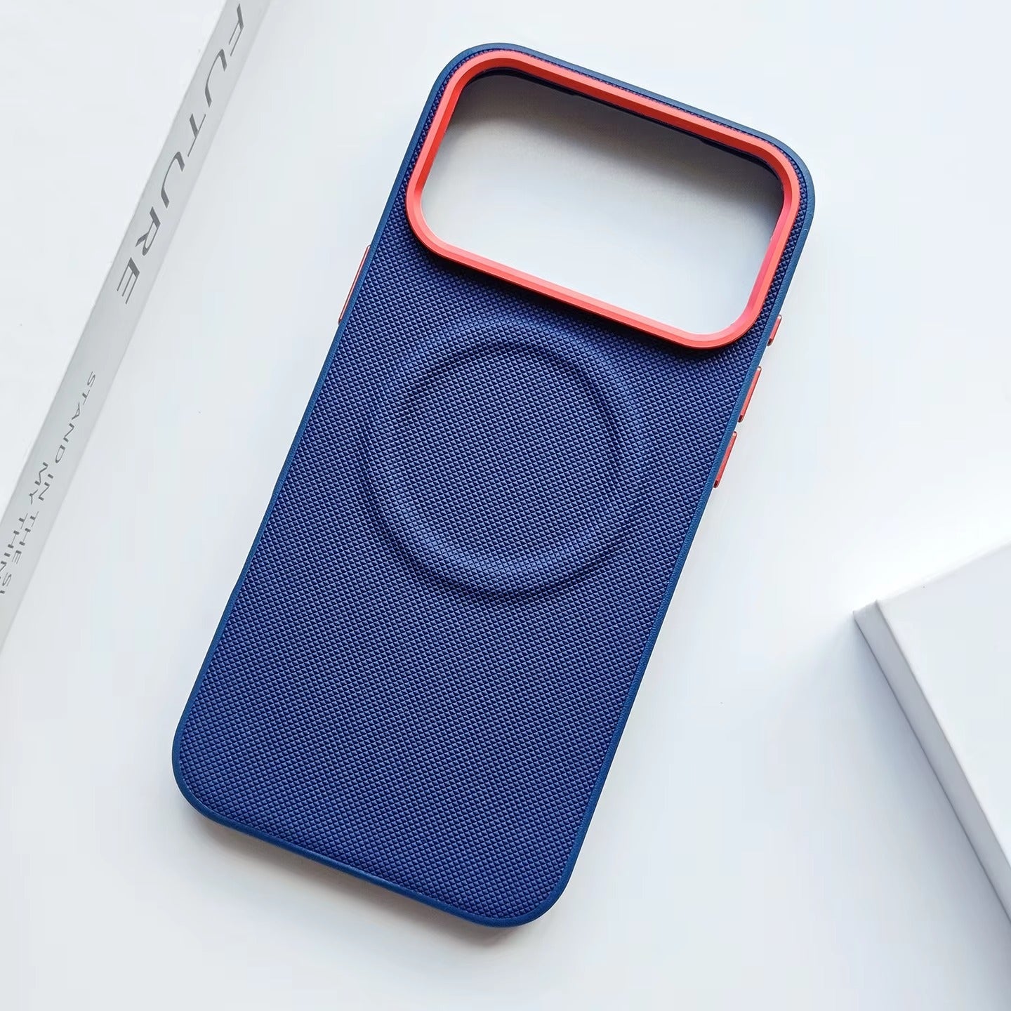Premium iPhone Case MagSafe Compatible Camera Lens Protection Magnetic Leather Cover Shockproof PC TPU Hybrid Anti Fingerprint Wireless Charging Design