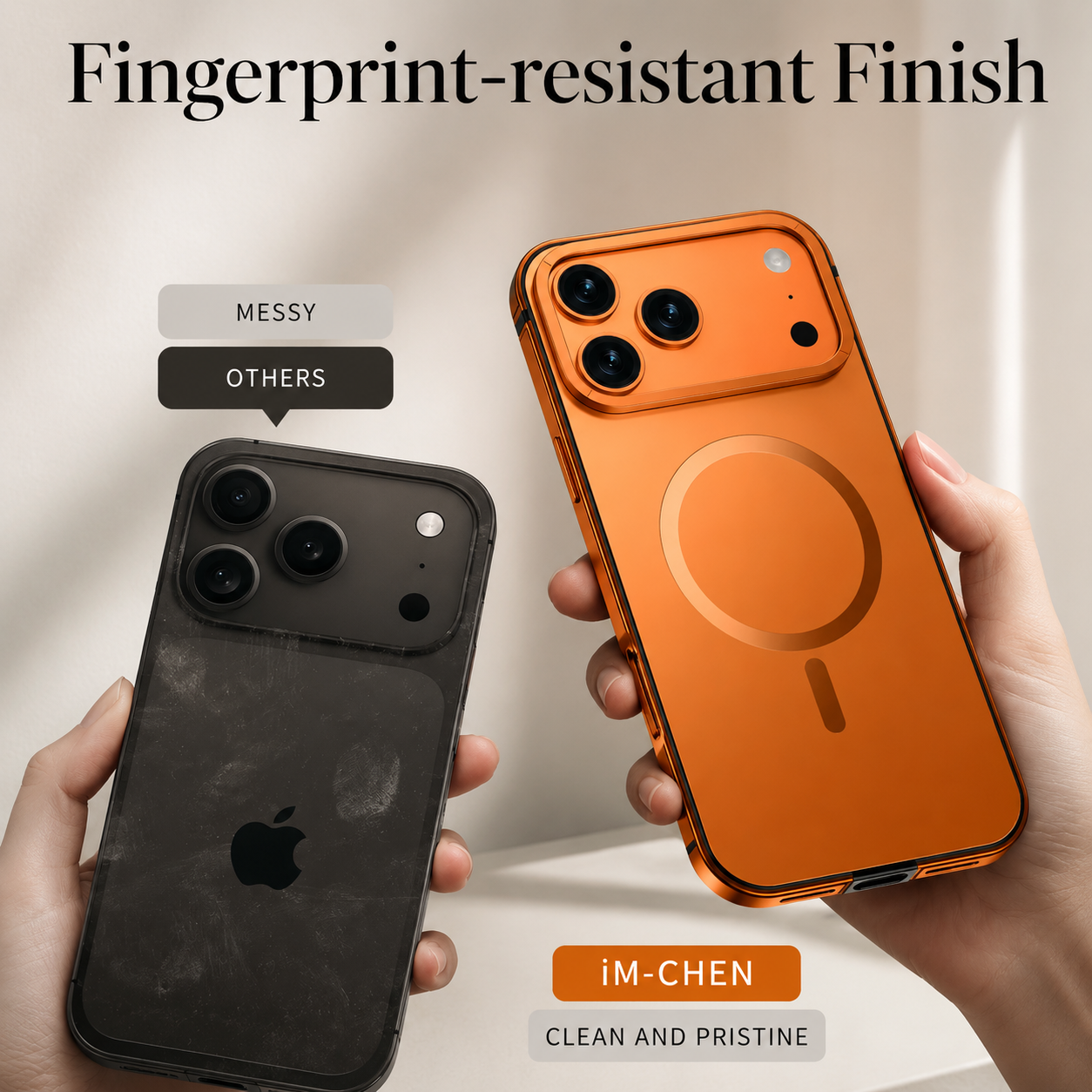 Premium iPhone Case MagSafe Compatible Camera Lens Protection Shockproof Cover Aluminum Alloy Magnetic Glass Wireless Charging Anti Scratch Matte Design