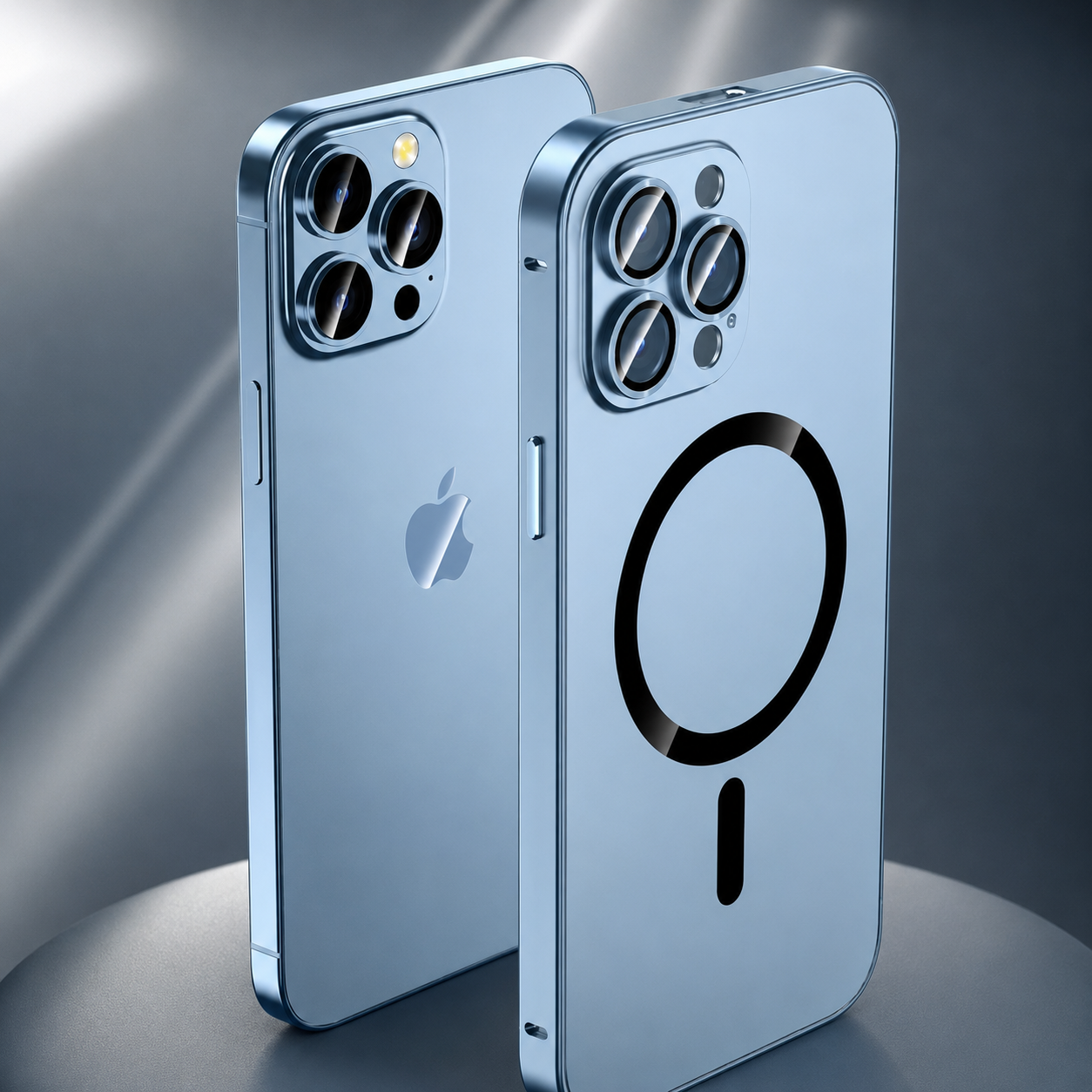 Premium iPhone Case MagSafe Compatible Camera Lens Protection Shockproof Cover Aluminum Alloy Magnetic Wireless Charging Full Coverage Matte Anti Fingerprint Design
