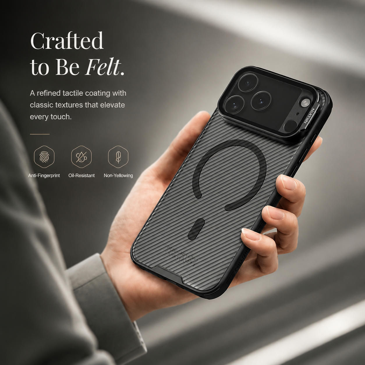 Premium iPhone Case MagSafe Compatible Camera Lens Protection Shockproof Cover CamShield Foldable Lens Stand Magnetic Wireless Charging Non Slip Design