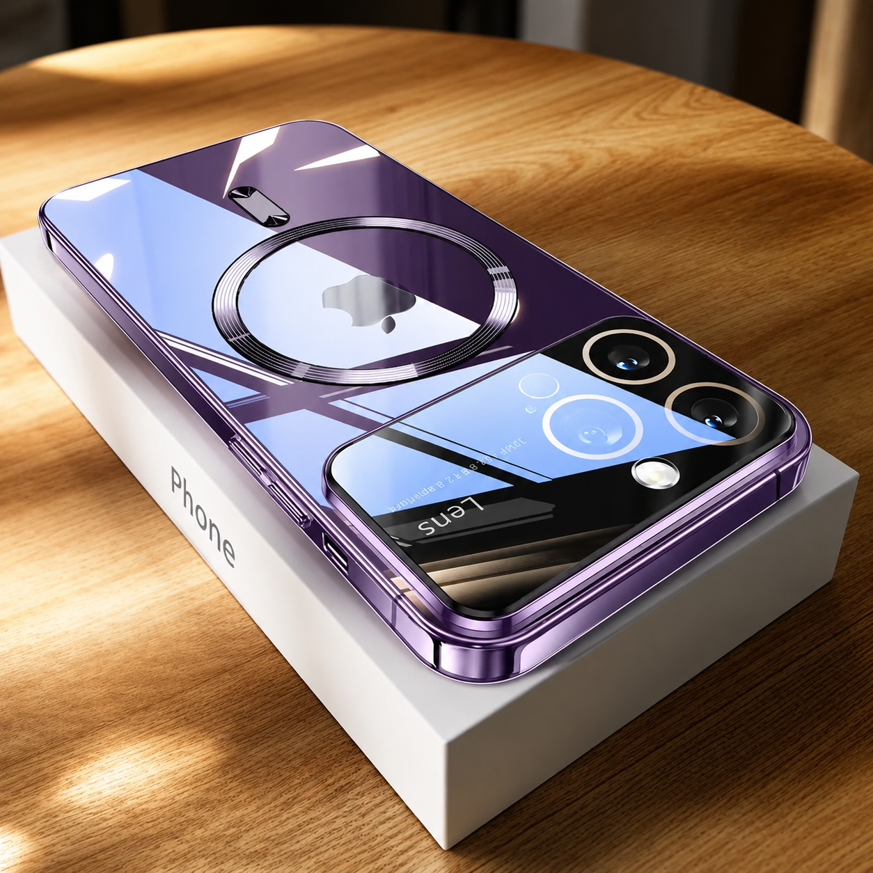 Premium iPhone Case MagSafe Compatible Camera Lens Protection Shockproof Cover Clear TPU Magnetic Wireless Charging Anti Yellowing Scratch Resistant Design