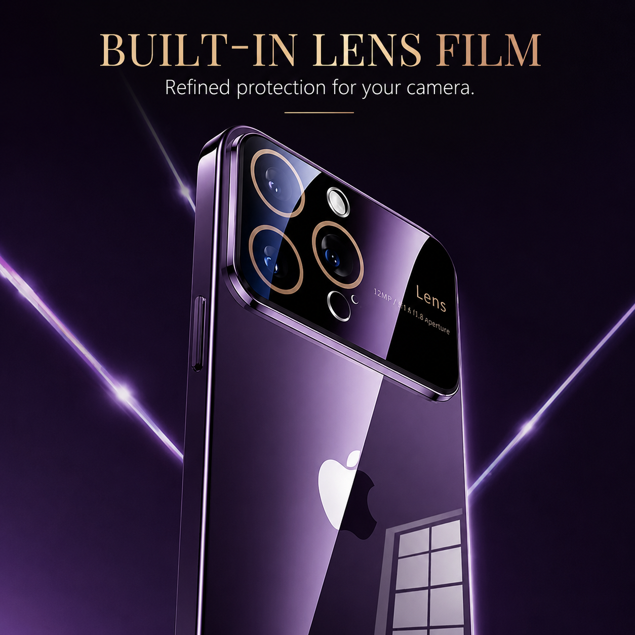 Premium iPhone Case MagSafe Compatible Camera Lens Protection Shockproof Cover Clear TPU Magnetic Wireless Charging Anti Yellowing Scratch Resistant Design