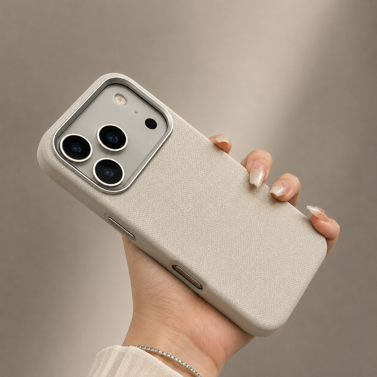Premium iPhone Case MagSafe Compatible Camera Lens Protection Shockproof Cover Fiber Leather Magnetic Wireless Charging Anti Fingerprint Slim Design