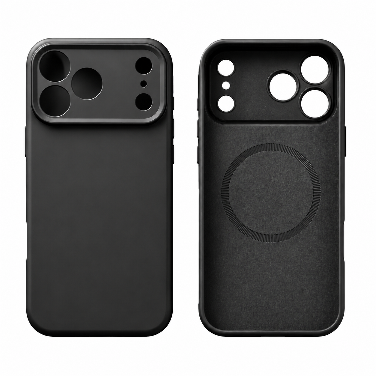 Premium iPhone Case MagSafe Compatible Camera Lens Protection Shockproof Cover Liquid Silicone TPU Magnetic Wireless Charging Anti Fingerprint Design
