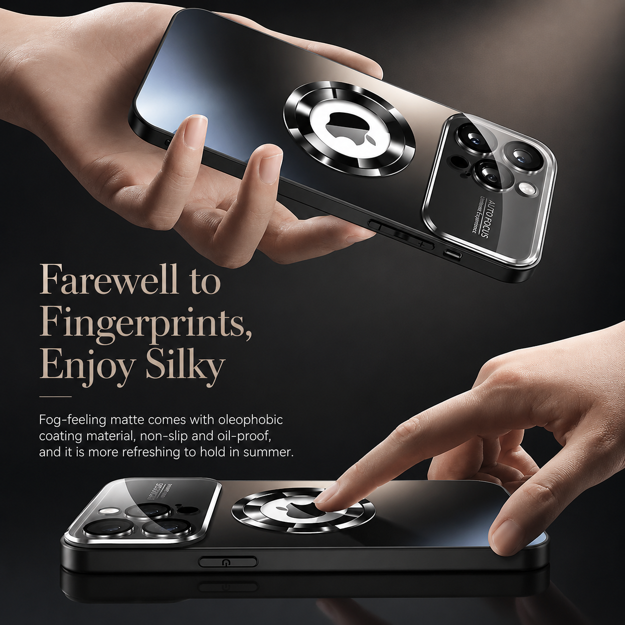 Premium iPhone Case MagSafe Compatible Camera Lens Protection Shockproof Cover Magnetic Wireless Charging Anti Fingerprint Non Slip PC TPU Design