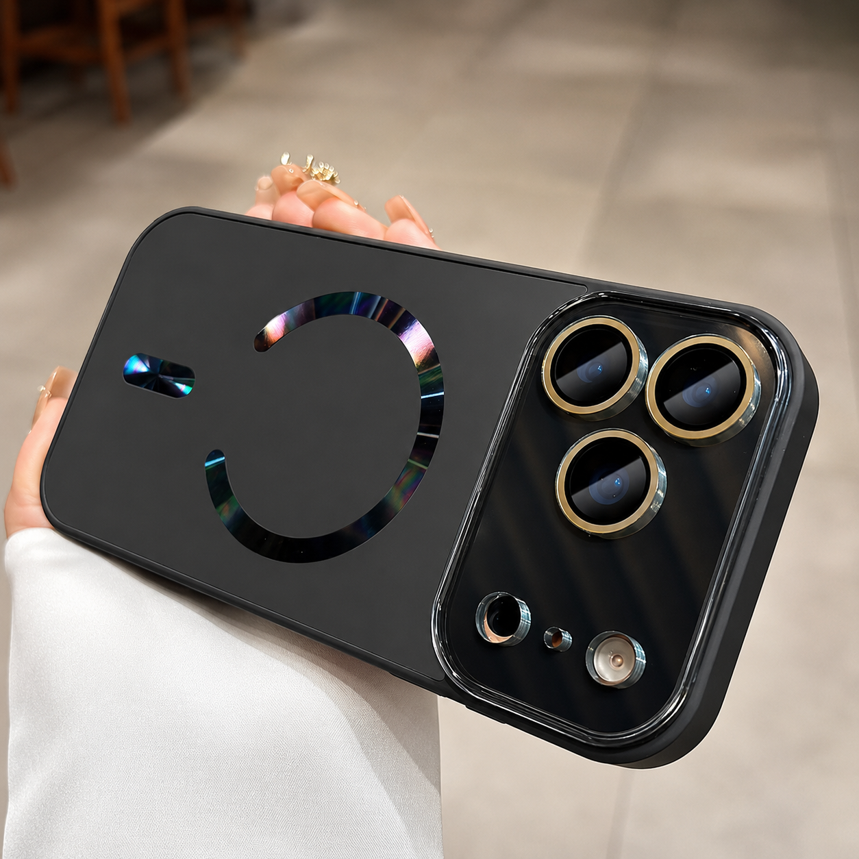 Premium iPhone Case MagSafe Compatible Camera Lens Protection Shockproof Cover Magnetic Wireless Charging Anti Scratch Lightweight Full Protection Design