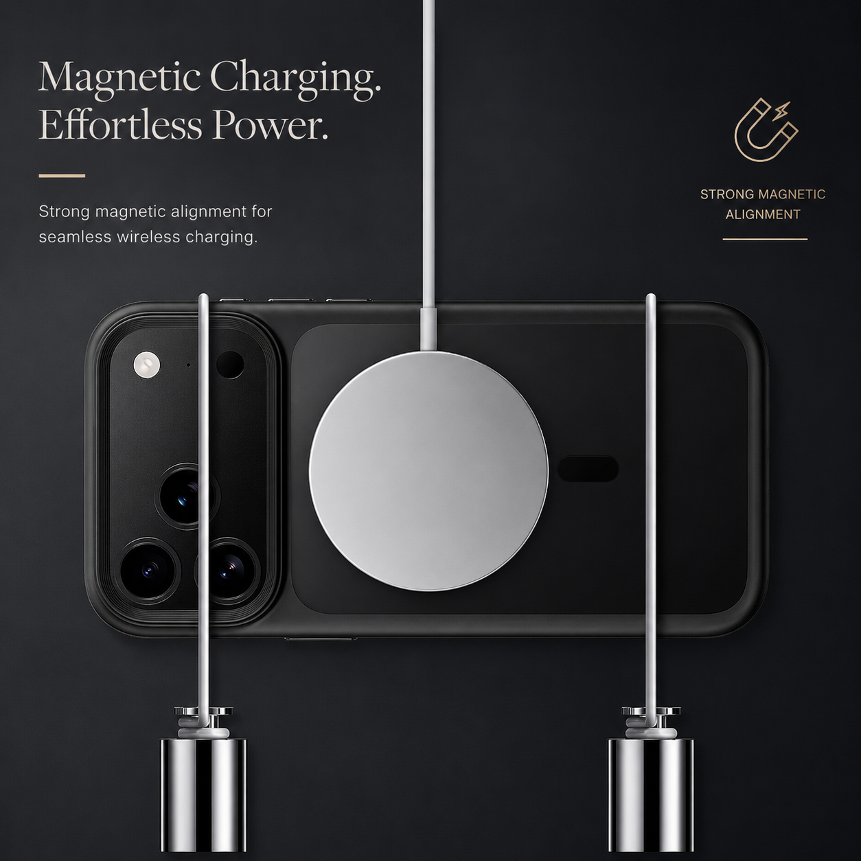 Premium iPhone Case MagSafe Compatible Camera Lens Protection Shockproof Cover TPU PC Magnetic Wireless Charging Anti Fingerprint Matte Design
