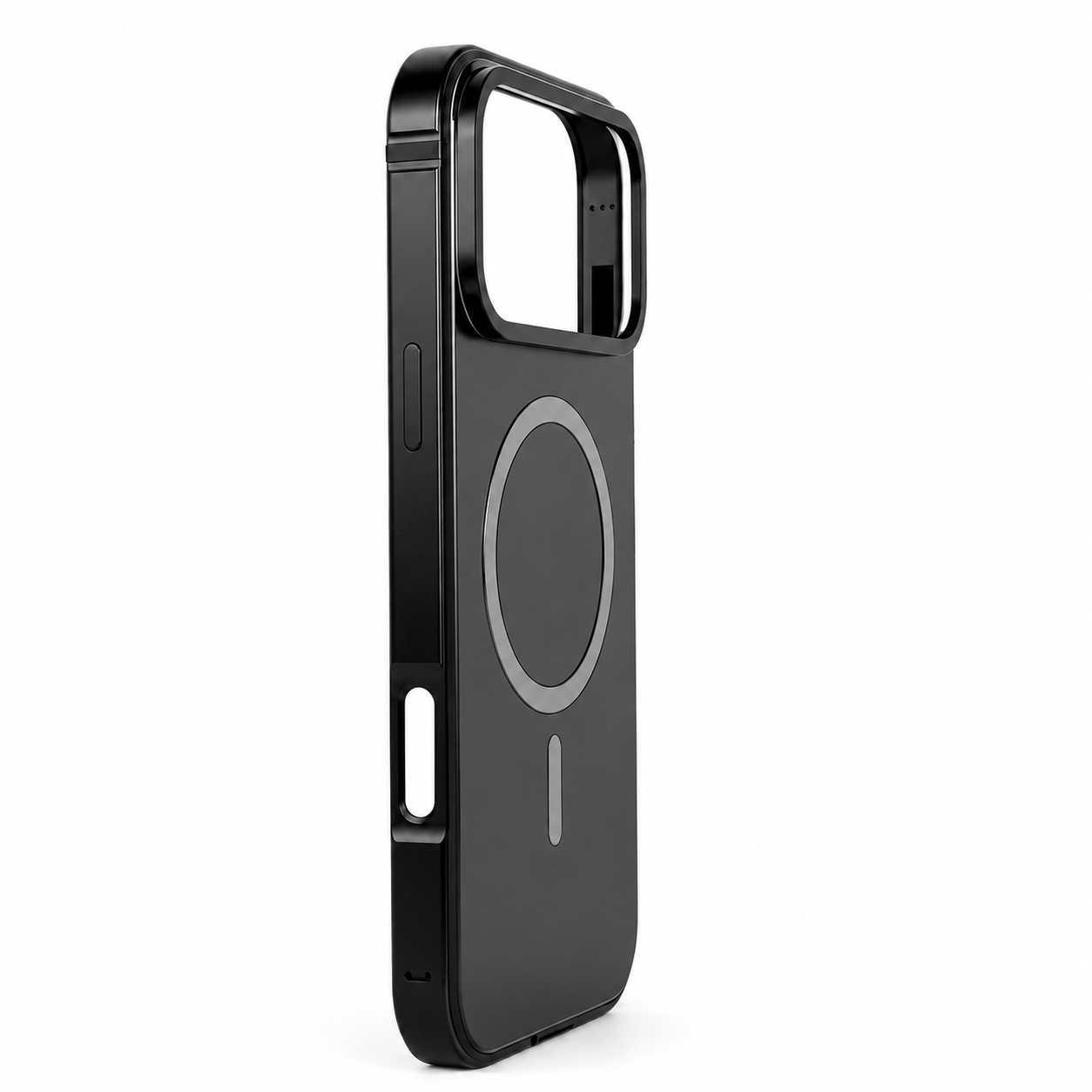 Premium iPhone Case MagSafe Compatible Camera Lens Protection Shockproof Protective Cover Aluminum Alloy Frame Magnetic Wireless Charging Metal Design