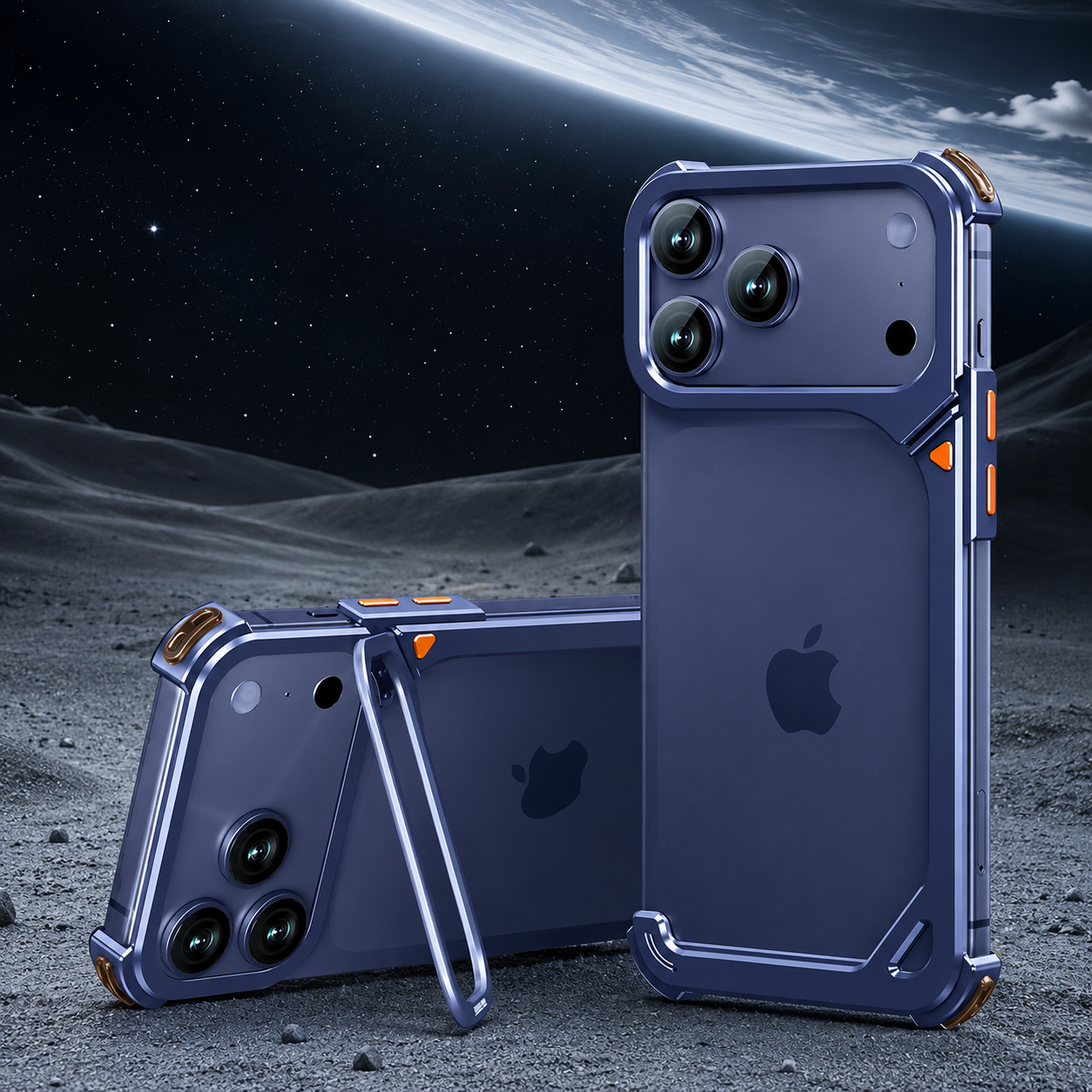 Premium iPhone Case MagSafe Compatible Camera Lens Protection Shockproof Protective Cover Aluminum Frame Wireless Charging Minimalist Metal Design