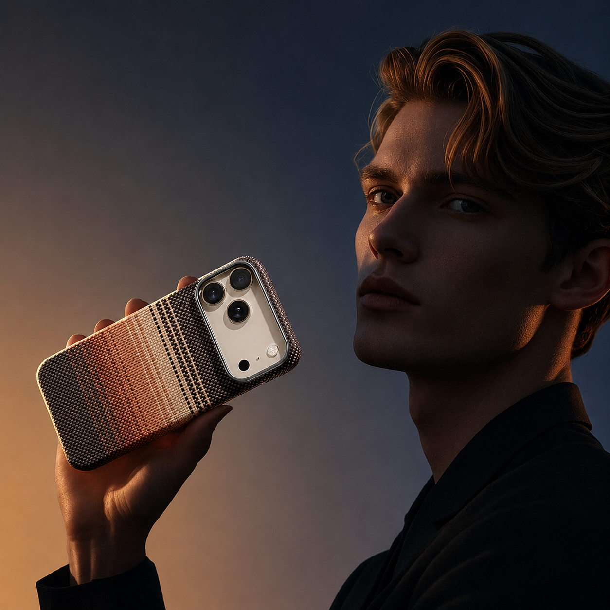 Premium iPhone Case MagSafe Compatible Camera Lens Protection Shockproof Protective Cover Aramid Fiber Carbon Fiber Ultra Thin Full Coverage Design