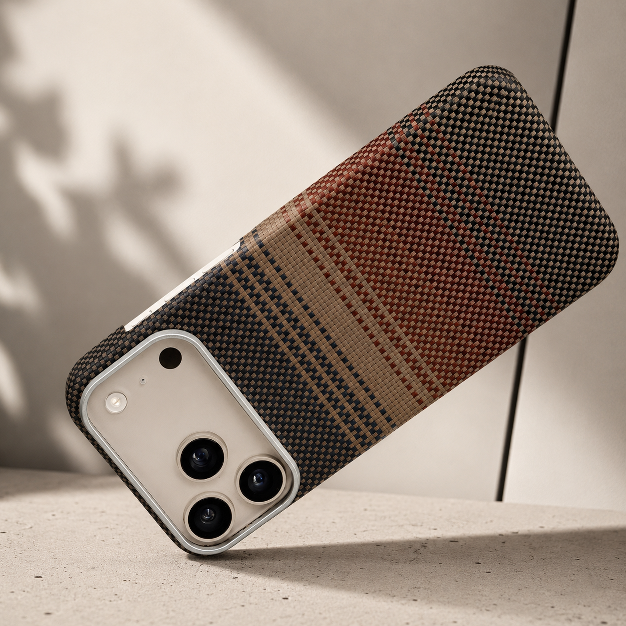 Premium iPhone Case MagSafe Compatible Camera Lens Protection Shockproof Protective Cover Aramid Fiber Carbon Fiber Ultra Thin Full Coverage Design