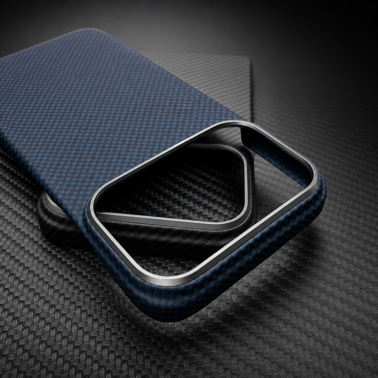 Premium iPhone Case MagSafe Compatible Camera Lens Protection Shockproof Protective Cover Aramid Fiber Carbon Fiber Waterproof Full Coverage Design