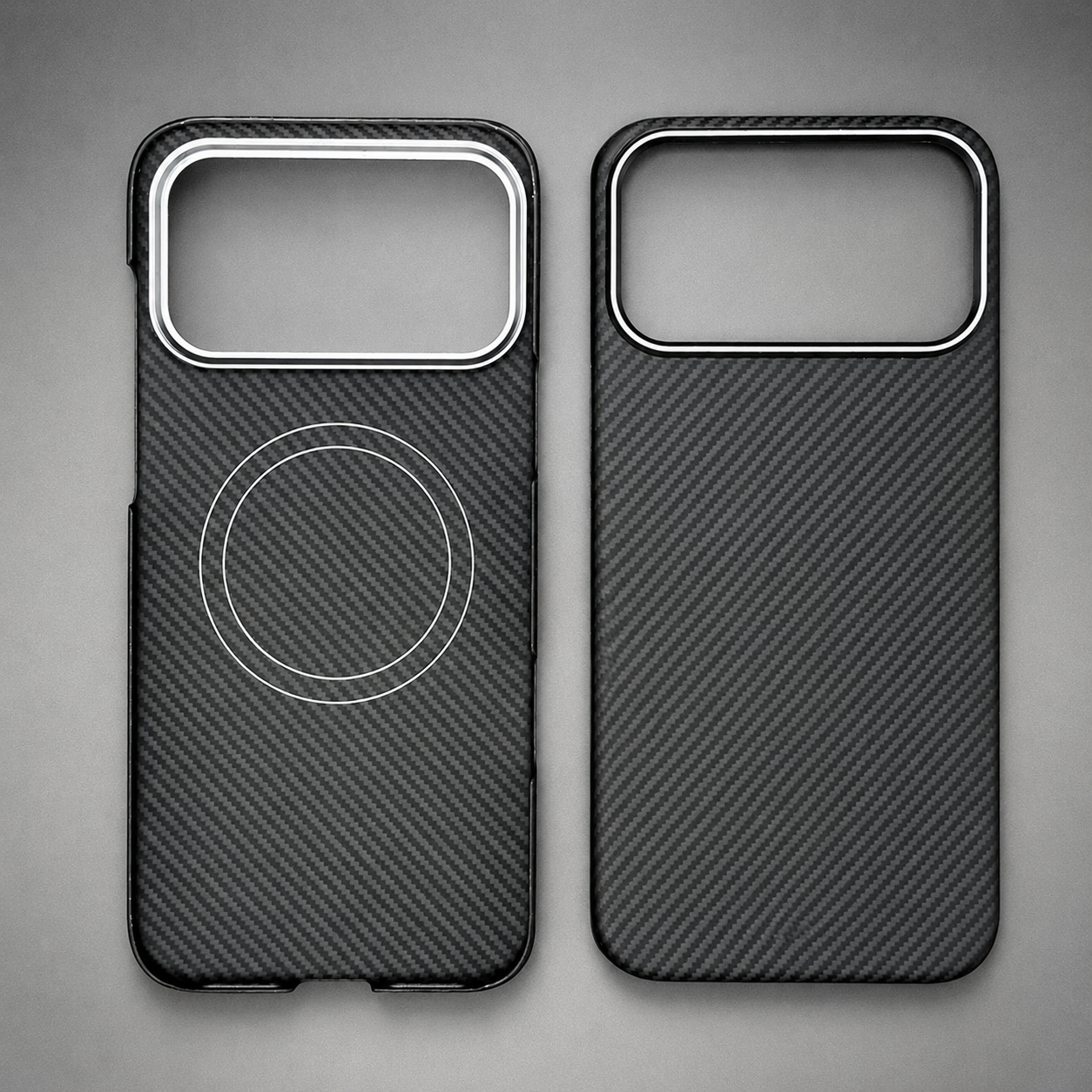 Premium iPhone Case MagSafe Compatible Camera Lens Protection Shockproof Protective Cover Aramid Fiber Carbon Fiber Waterproof Full Coverage Design