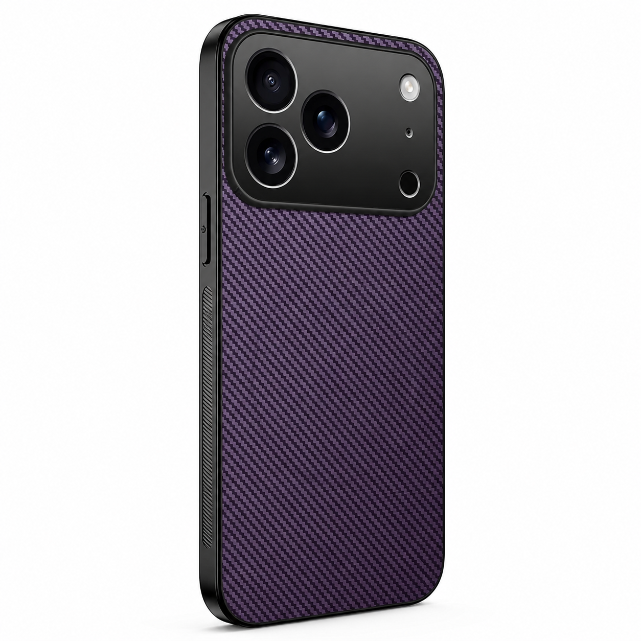 Premium iPhone Case MagSafe Compatible Camera Lens Protection Shockproof Protective Cover Carbon Fiber Magnetic Ultra Thin Design