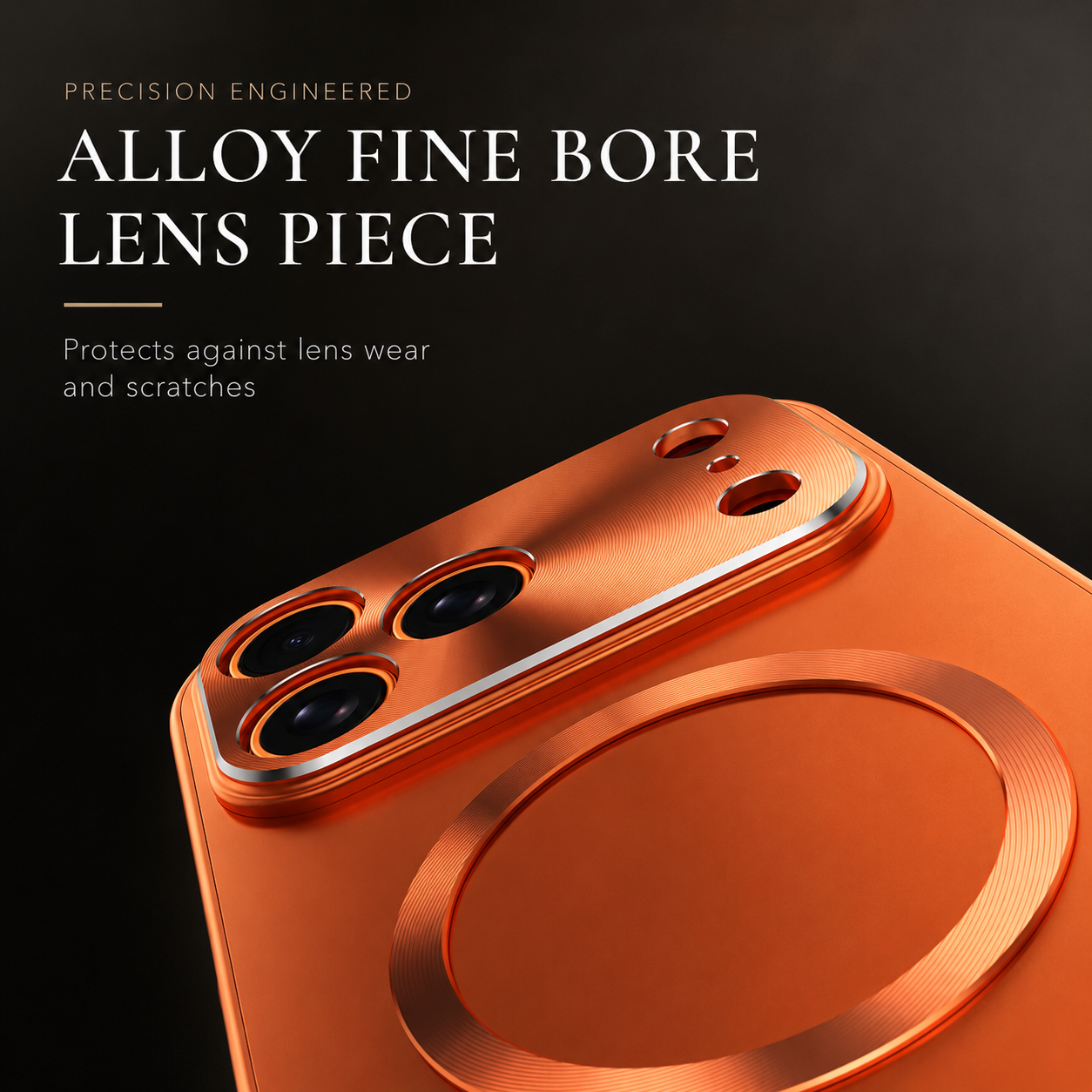 Premium iPhone Case MagSafe Compatible Camera Lens Protection Shockproof Protective Cover Magnetic Wireless Charging Aluminum Alloy Frame Frosted Back