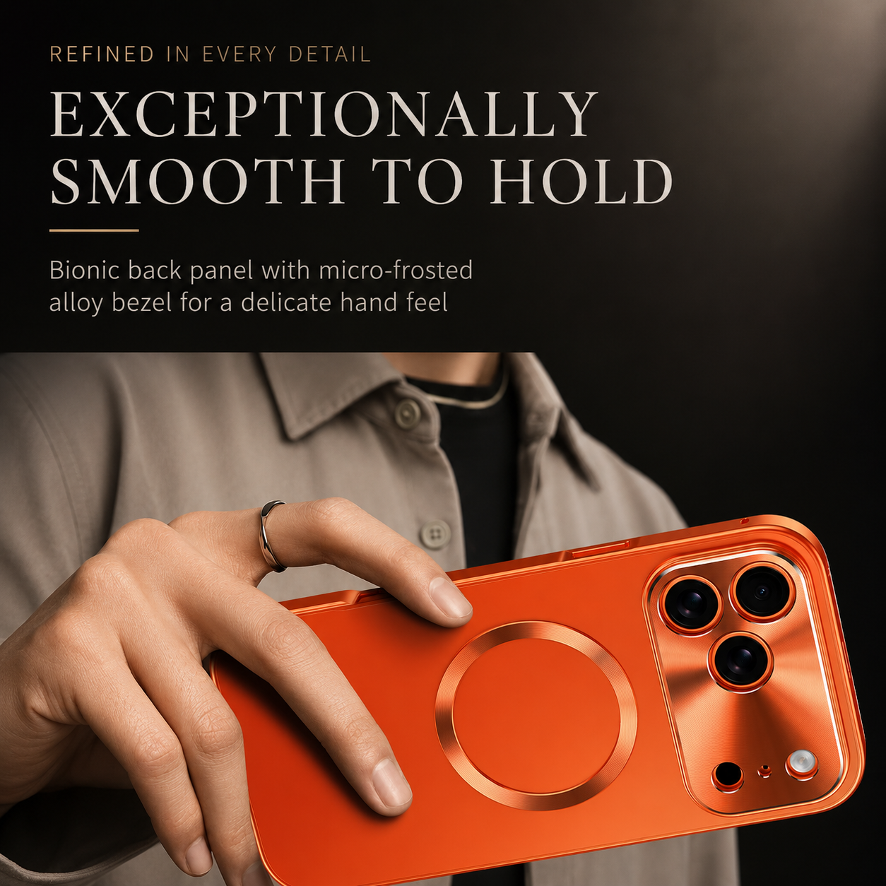 Premium iPhone Case MagSafe Compatible Camera Lens Protection Shockproof Protective Cover Magnetic Wireless Charging Aluminum Frame Frosted Back