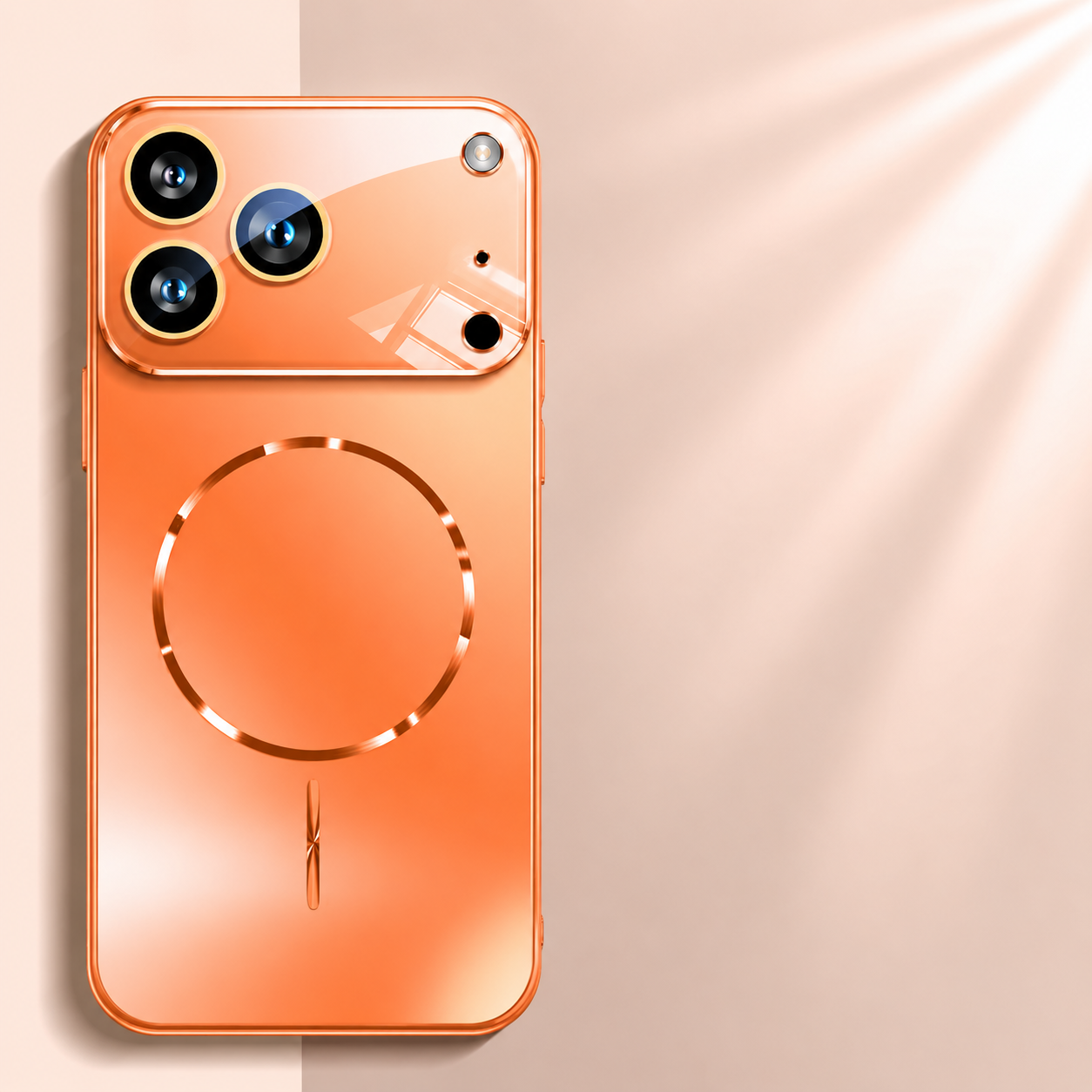 Premium iPhone Case MagSafe Compatible Camera Lens Protection Shockproof Protective Cover Magnetic Wireless Charging Anti Fingerprint Matte Acrylic Design