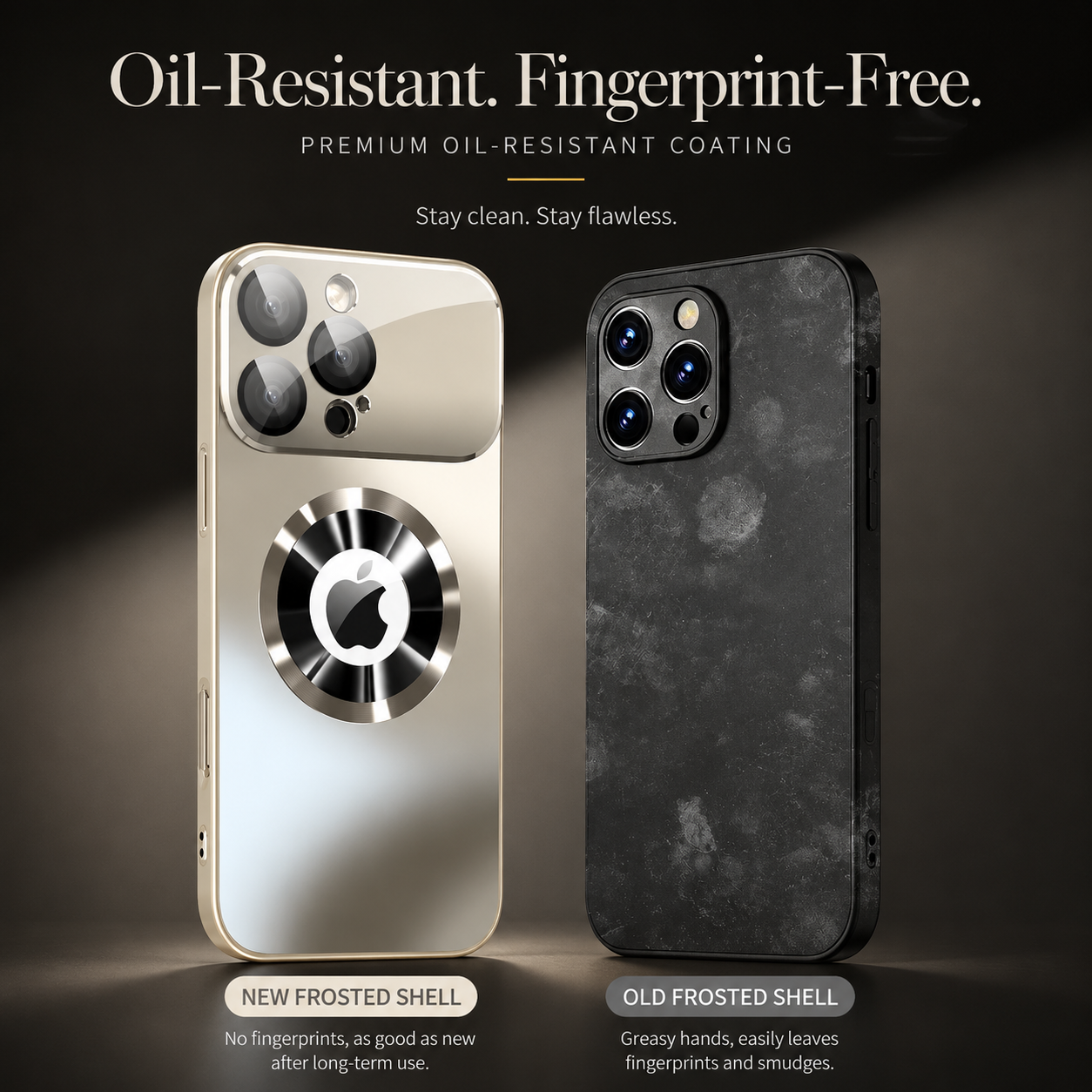 Premium iPhone Case MagSafe Compatible Camera Lens Protection Shockproof Protective Cover Magnetic Wireless Charging Anti Fingerprint Titanium Matte Design