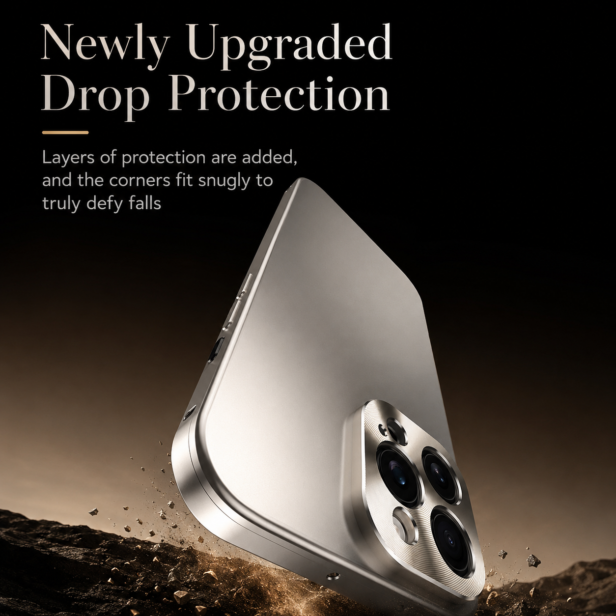 Premium iPhone Case MagSafe Compatible Camera Lens Protection Shockproof Protective Cover Magnetic Wireless Charging Titanium Alloy Frame Anti Fingerprint