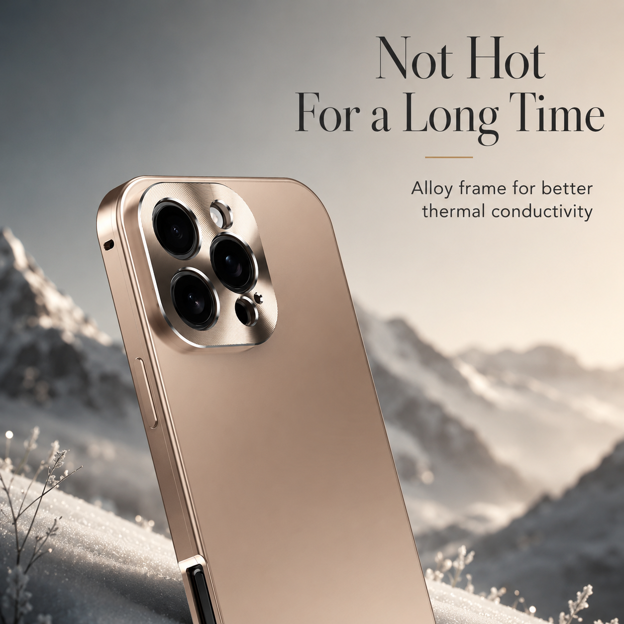 Premium iPhone Case MagSafe Compatible Camera Lens Protection Shockproof Protective Cover Magnetic Wireless Charging Titanium Alloy Frame Anti Fingerprint