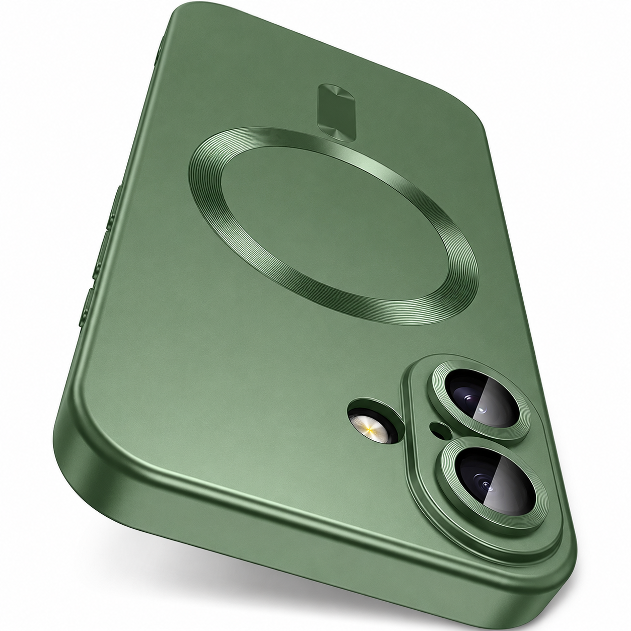 Premium iPhone Case MagSafe Compatible Camera Lens Protection Shockproof Protective Cover Silicone Magnetic Wireless Charging Anti Fingerprint Matte Design