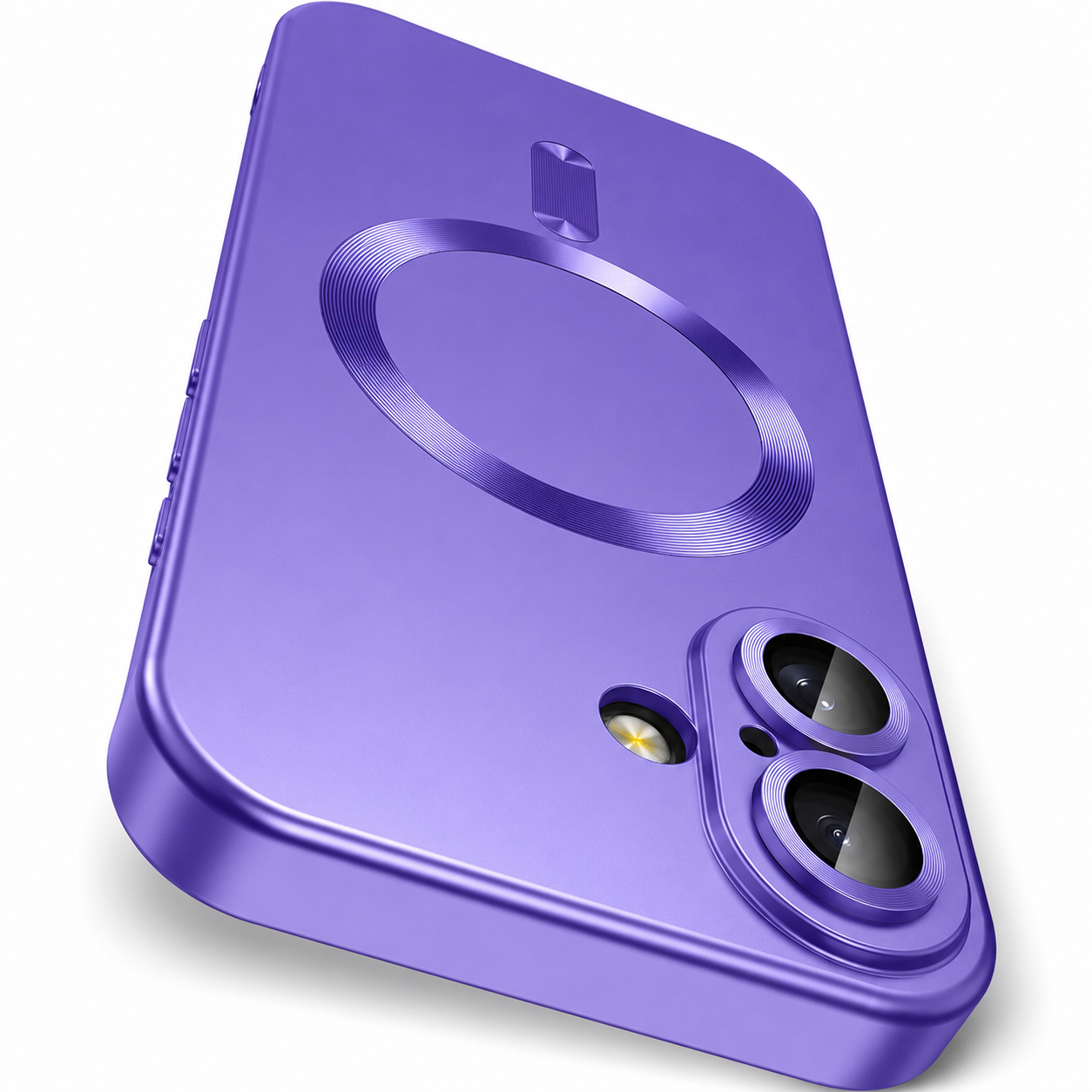 Premium iPhone Case MagSafe Compatible Camera Lens Protection Shockproof Protective Cover Silicone Magnetic Wireless Charging Anti Fingerprint Matte Design