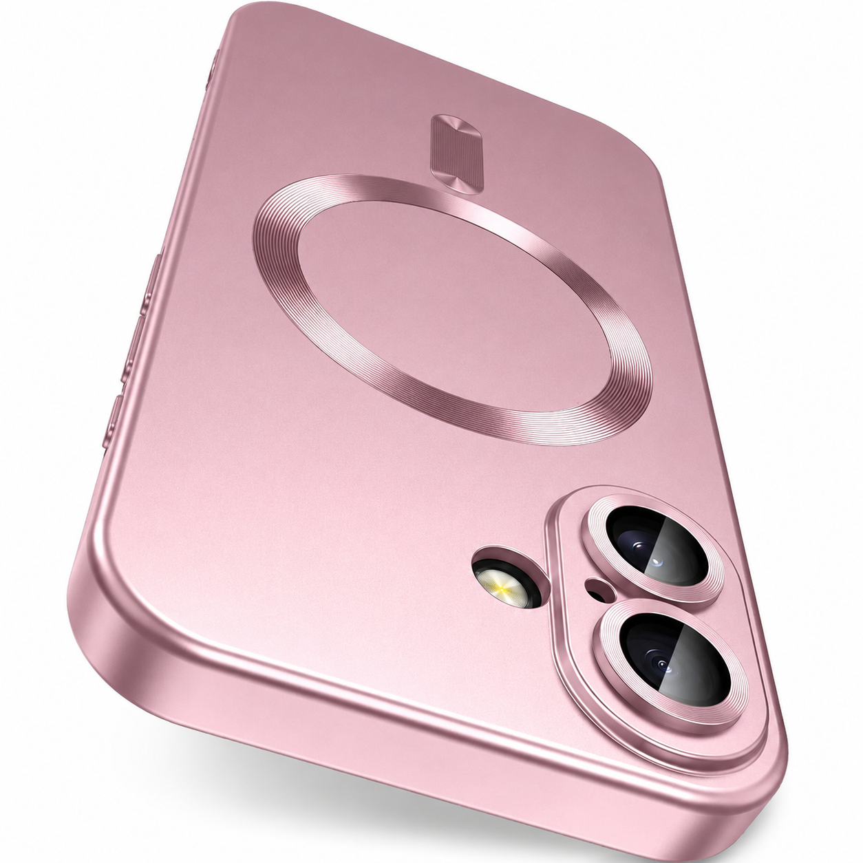 Premium iPhone Case MagSafe Compatible Camera Lens Protection Shockproof Protective Cover Silicone Magnetic Wireless Charging Anti Fingerprint Matte Design