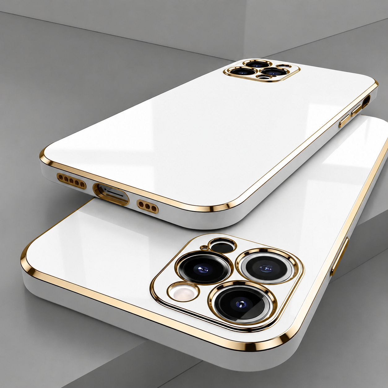 Premium iPhone Case MagSafe Compatible Camera Lens Protection Shockproof Protective Cover Soft Silicone Anti Scratch Lightweight Solid Color Design