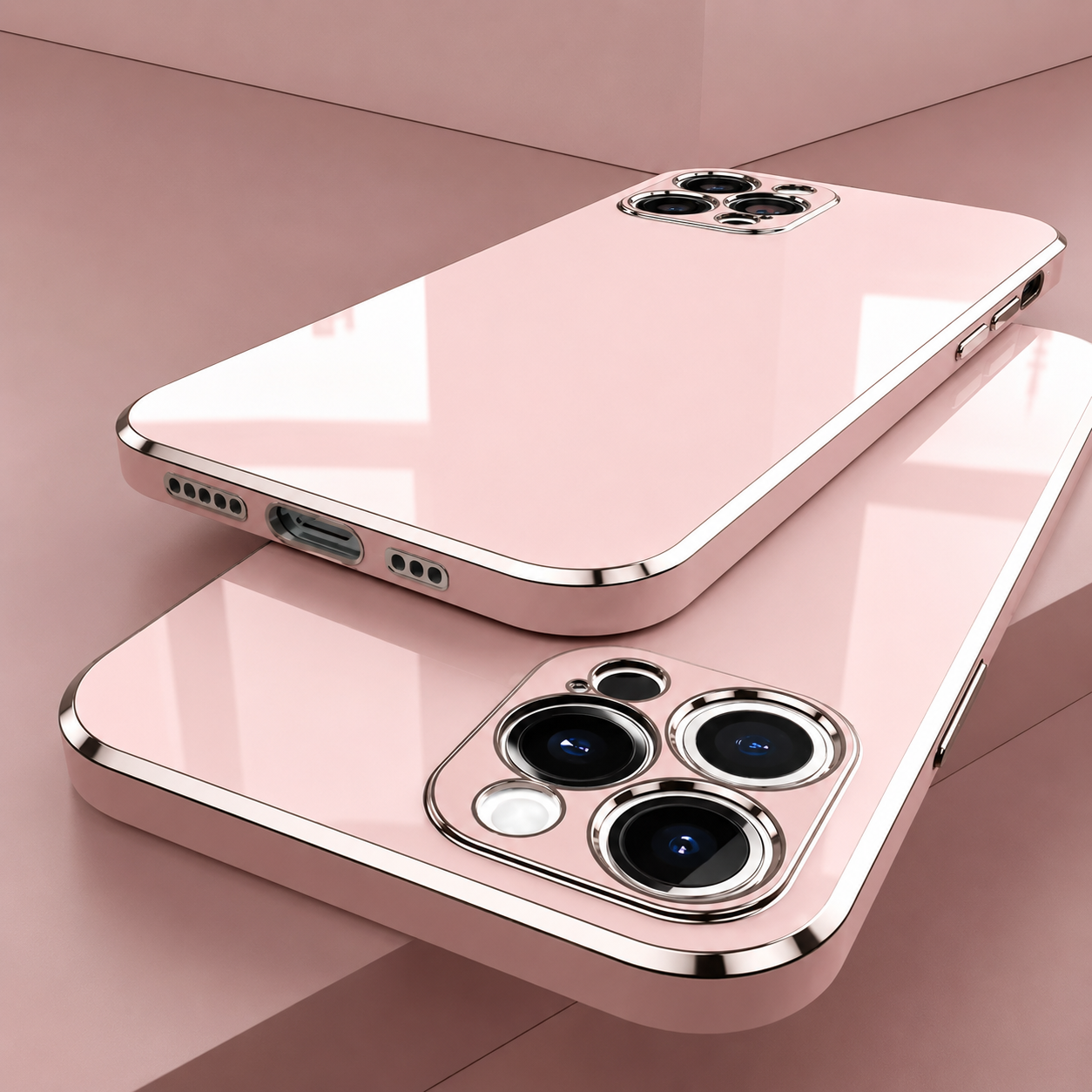 Premium iPhone Case MagSafe Compatible Camera Lens Protection Shockproof Protective Cover Soft Silicone Anti Scratch Lightweight Solid Color Design