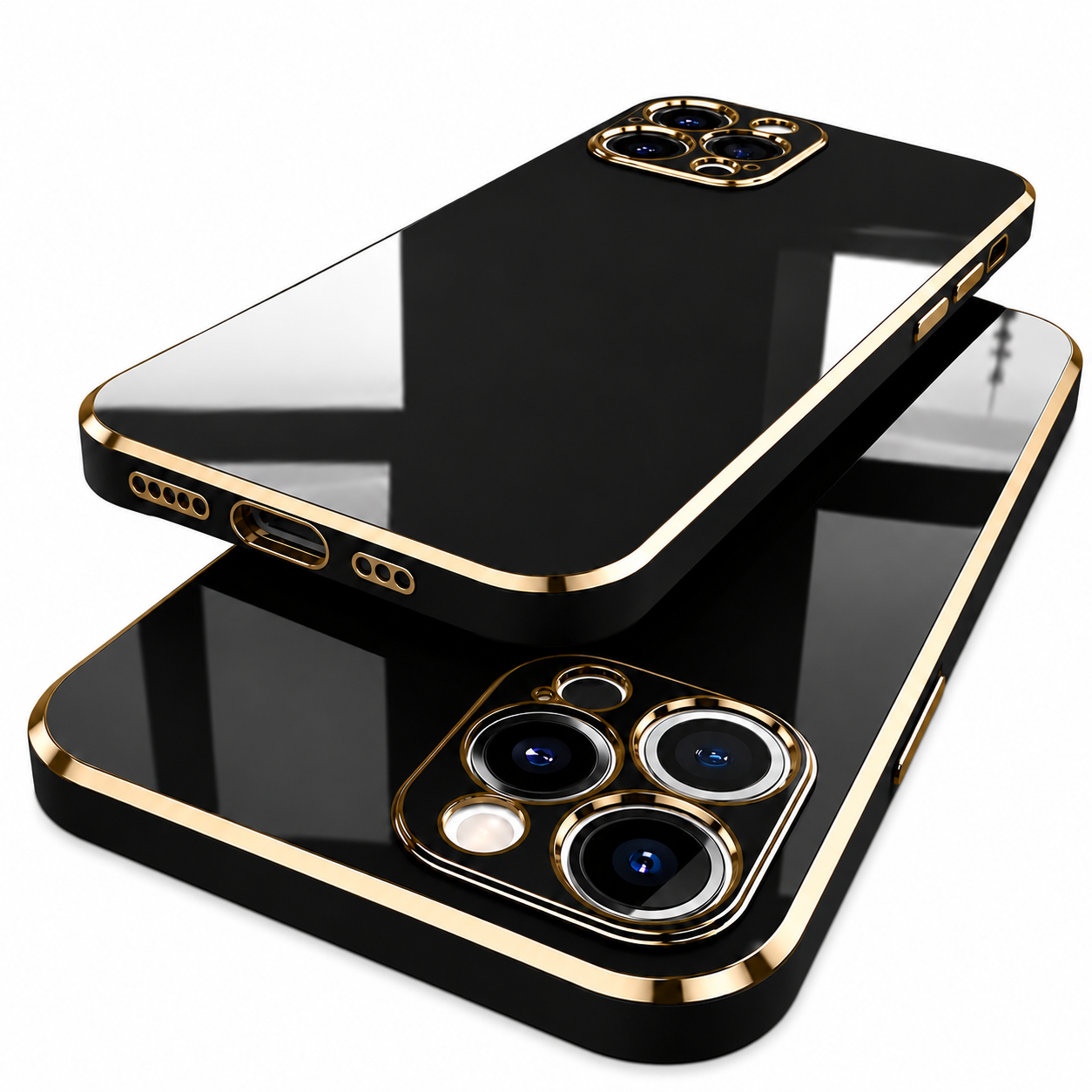 Premium iPhone Case MagSafe Compatible Camera Lens Protection Shockproof Protective Cover Soft Silicone Anti Scratch Lightweight Solid Color Design