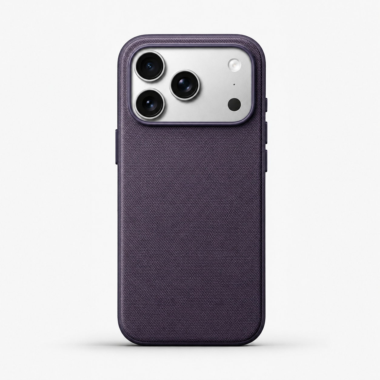 Premium iPhone Case MagSafe Compatible Camera Lens Protection Shockproof Protective Cover Wireless Charging Anti Fingerprint Woven Fabric Design