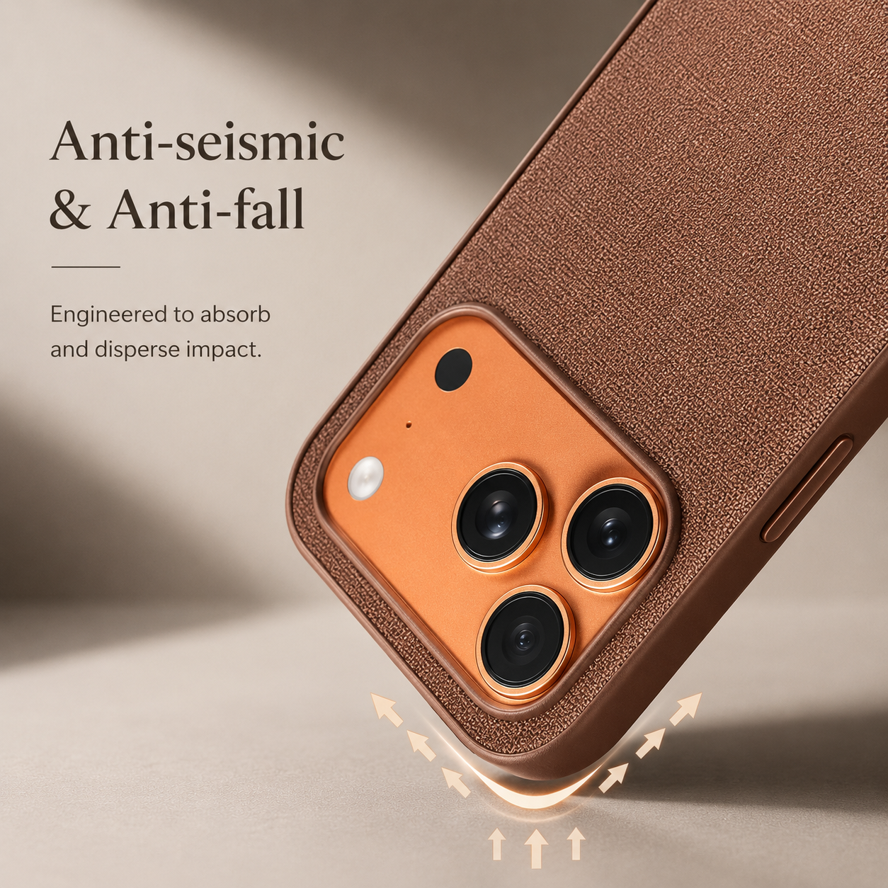 Premium iPhone Case MagSafe Compatible Camera Lens Protection Shockproof Protective Cover Wireless Charging Anti Fingerprint Woven Fabric Design